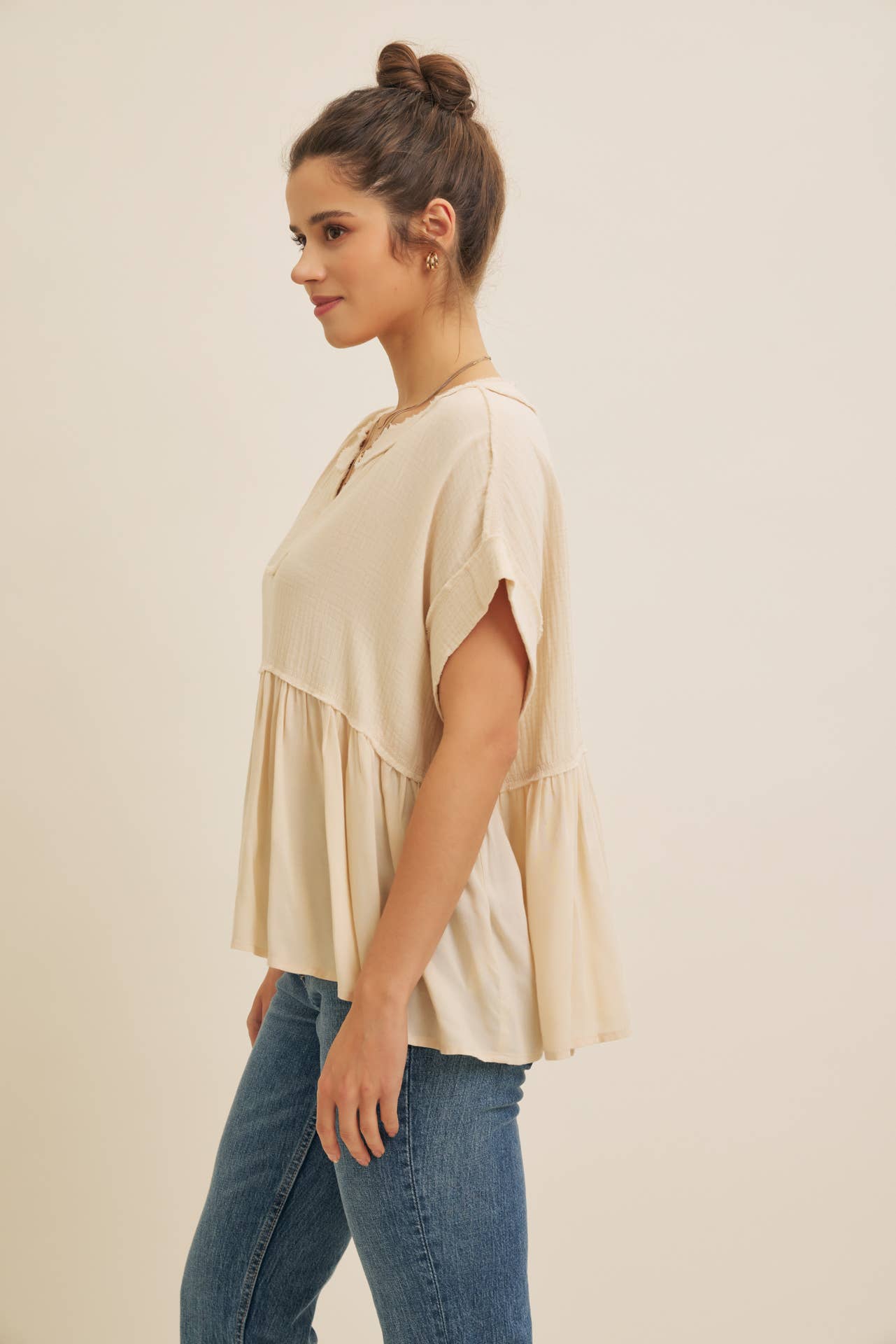 The Sweet Pea Gauze Babydoll