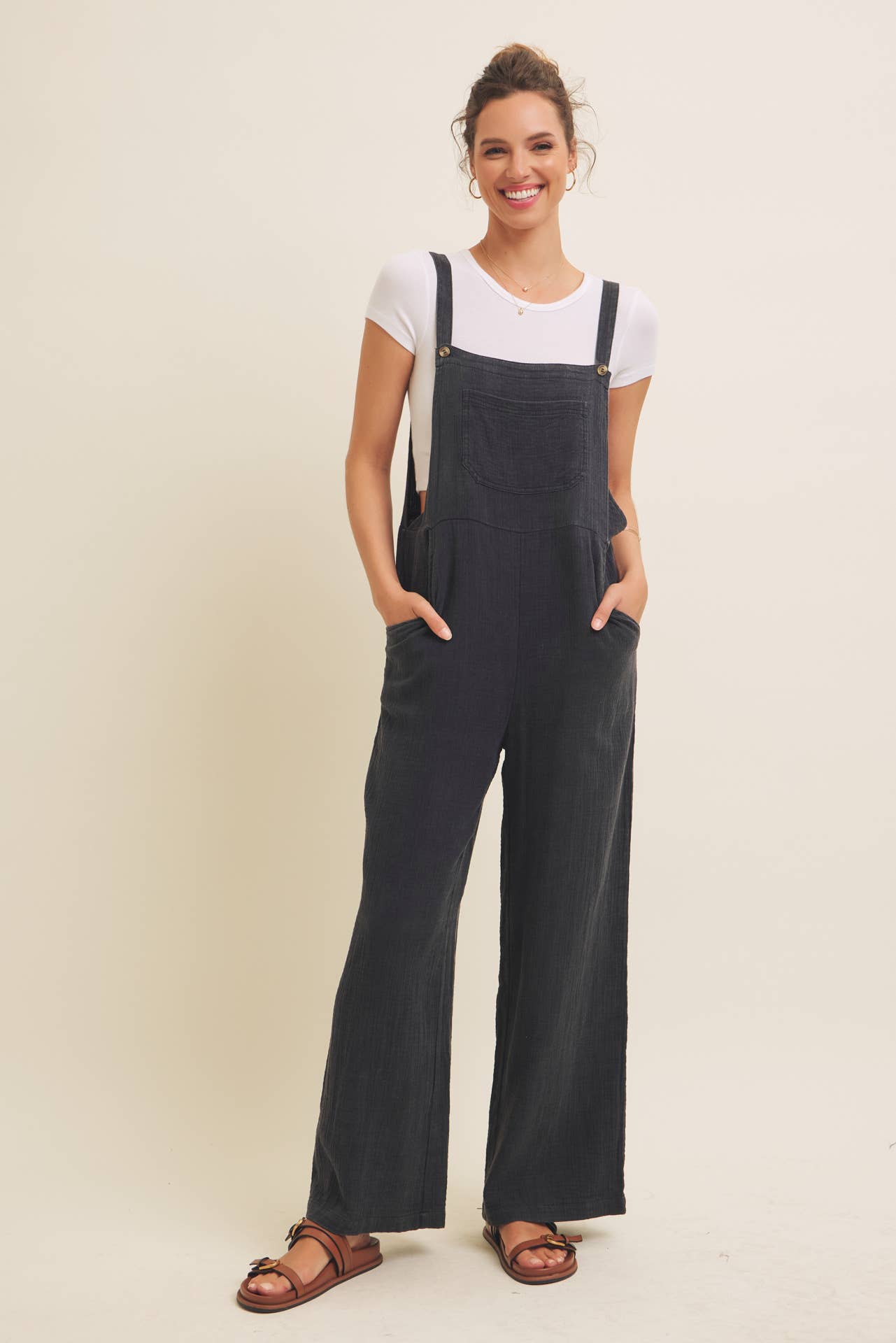 The Everyday Linen-Blend Jumper