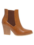 Load image into Gallery viewer, Classics with Sass Brown Heeled Boots
