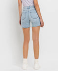 Load image into Gallery viewer, In My Mom Era High Rise Jean Shorts
