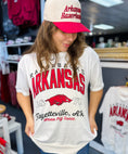 Load image into Gallery viewer, All My Wooo Pig Vibes Arkansas Razorbacks T-shirt for Women
