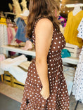 Load image into Gallery viewer, The Chocolate Chip Polka Dot Dress
