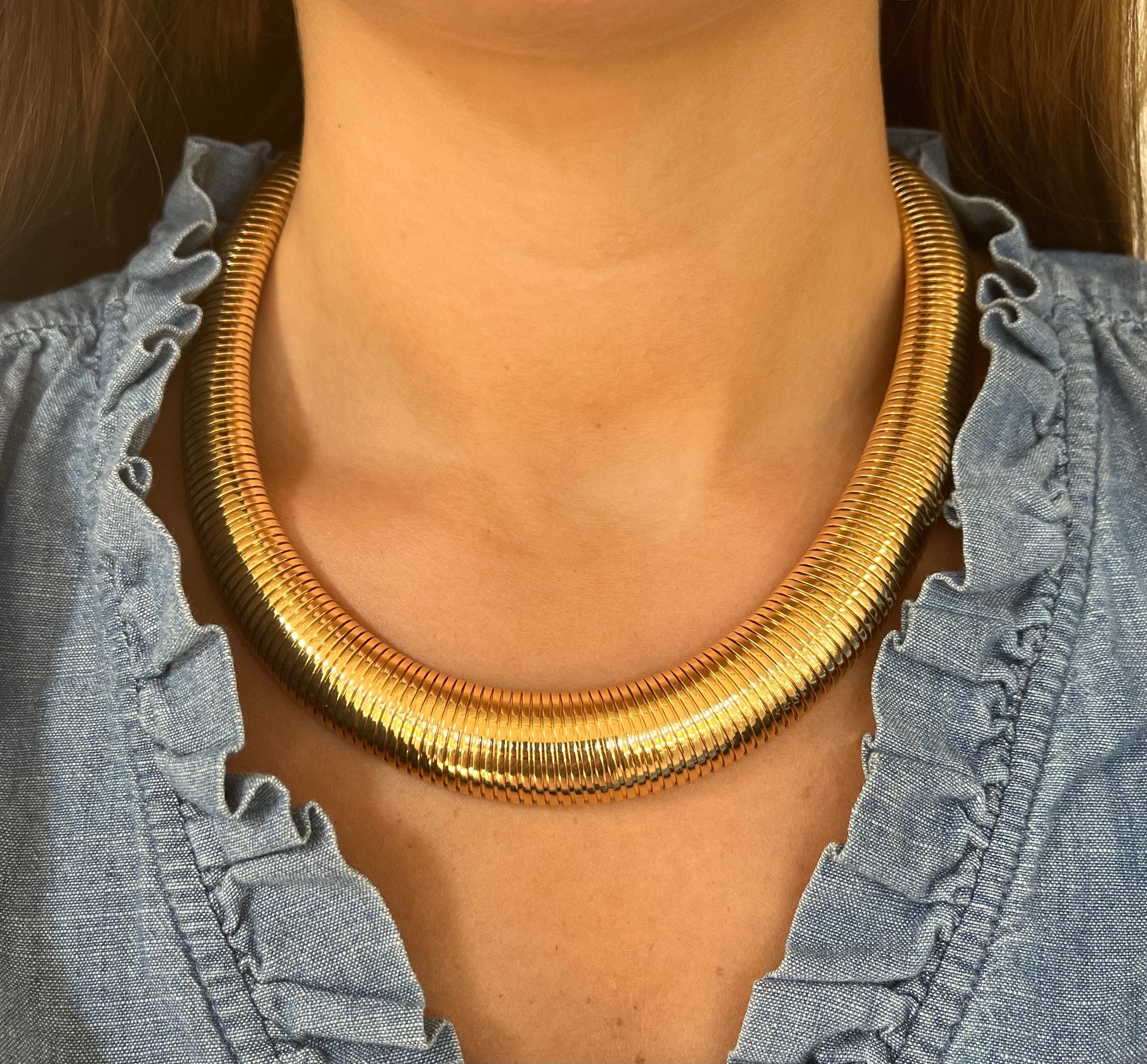 Lock Up Cobra Necklace