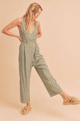 Load image into Gallery viewer, floral jumpsuit womens, women's jumpsuit casual, best casual jumpsuits, jumpsuit women casual, casual romper jumpsuit, stores near me Fayetteville AR, Downtown Springdale Shopping
