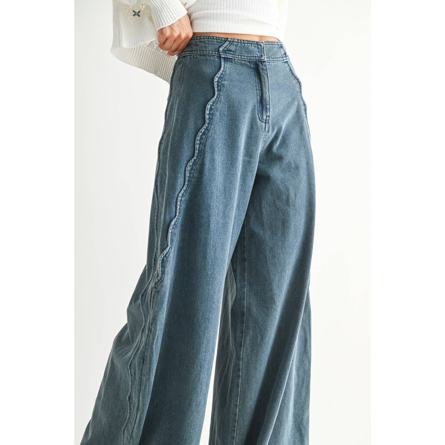 The Double Take Wide Leg Trousers