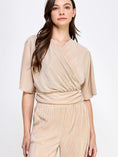 Load image into Gallery viewer, A Level Up Pleated Matching Set - Top Taupe
