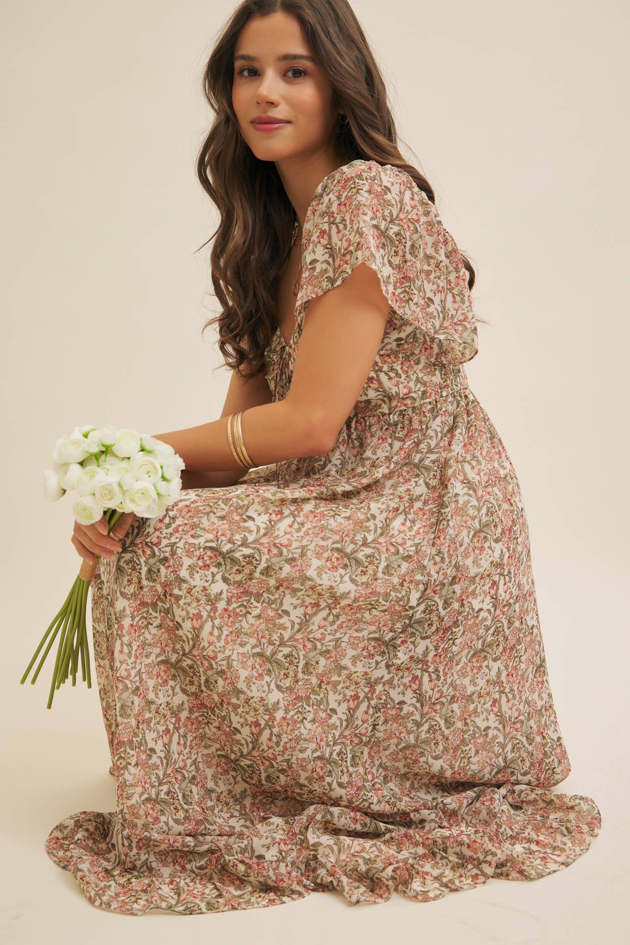 The Wildflower Whimsy Maxi Dress