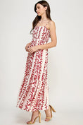 Load image into Gallery viewer, Bloom with a View Red Floral Maxi Dress
