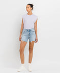 Load image into Gallery viewer, In My Mom Era High Rise Jean Shorts
