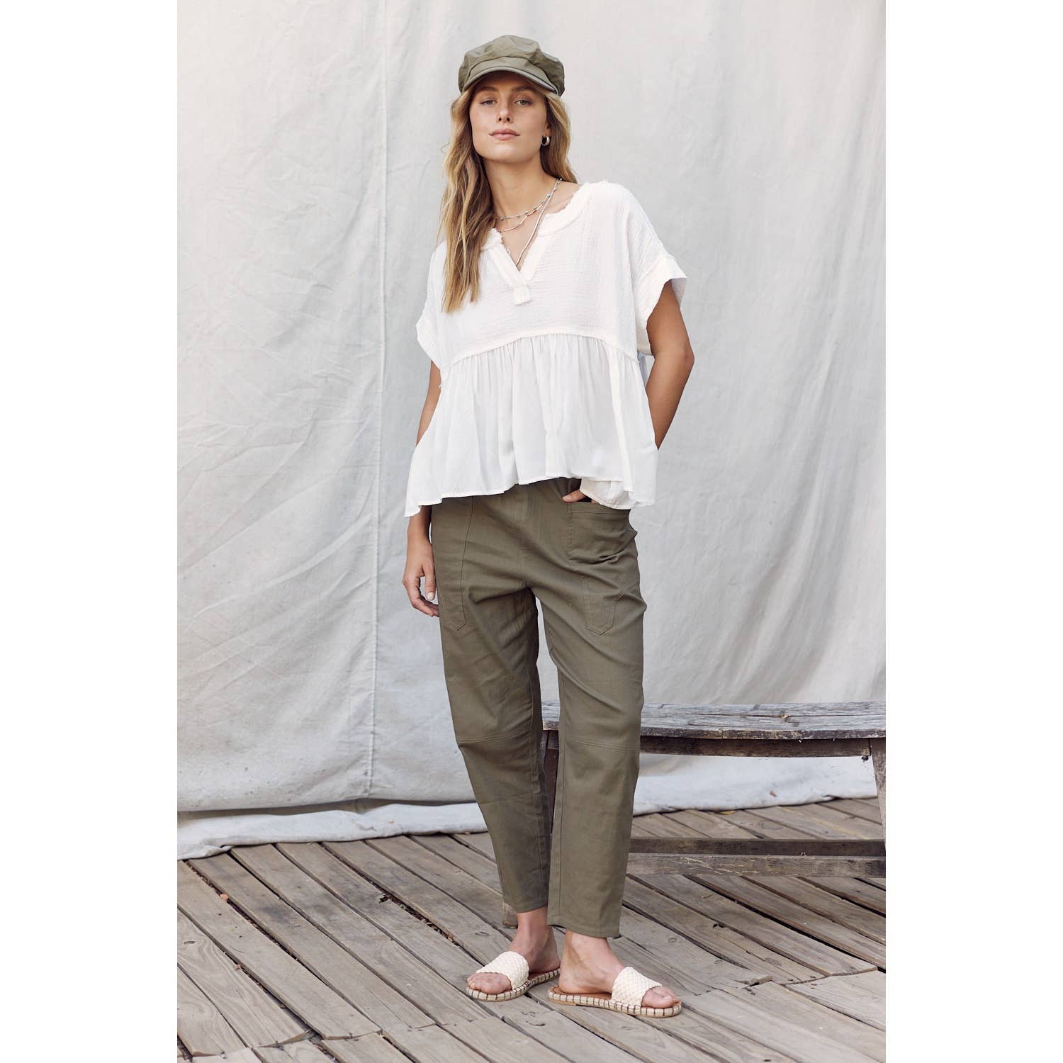 The Summer Look Cropped Pants