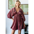 Load image into Gallery viewer, Autumn Dreams Velvet Dress
