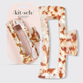 Load image into Gallery viewer, Kitsch | Eco-Friendly Jumbo Open Shape Claw Clip - Brown
