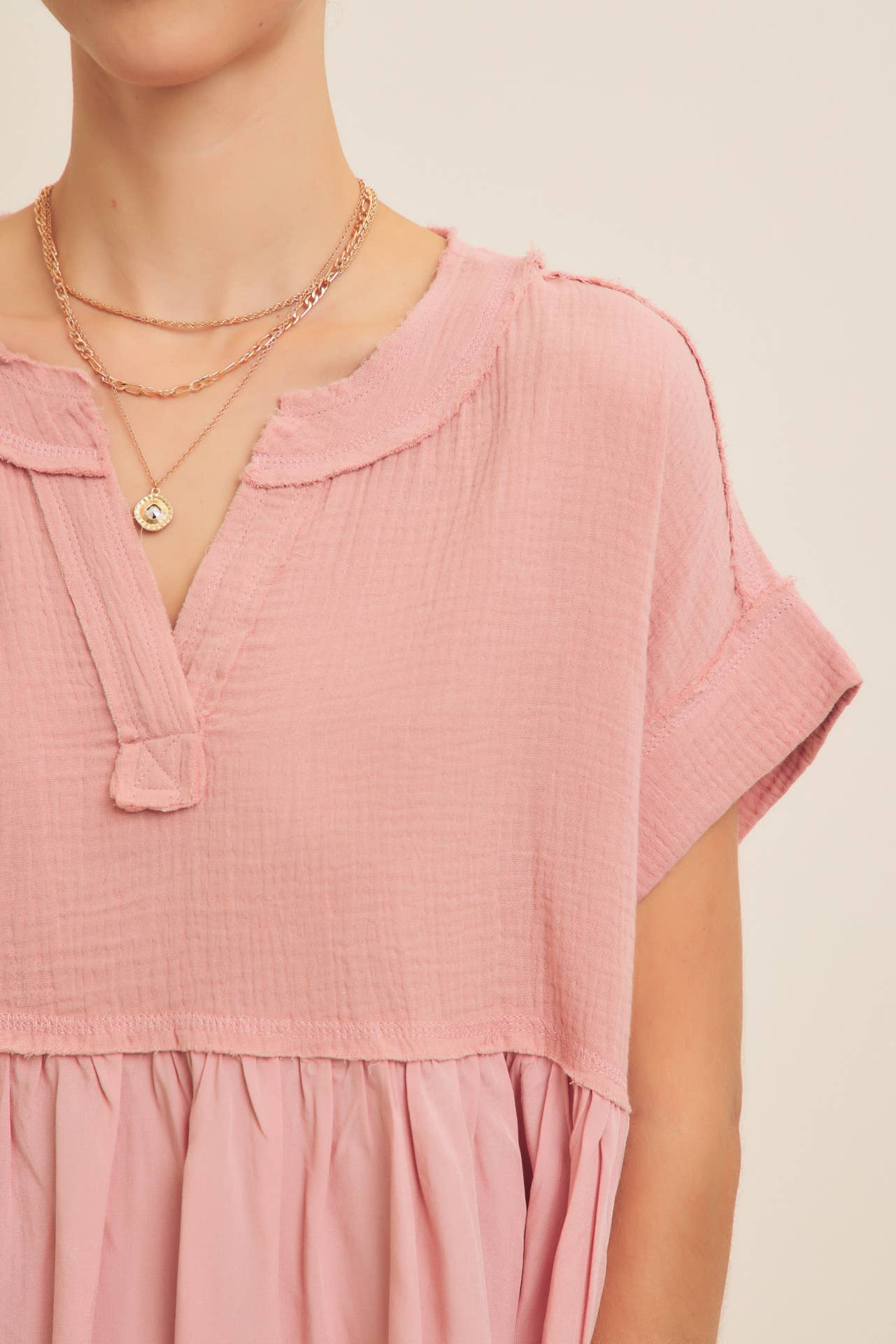 The Sweet Pea Gauze Babydoll