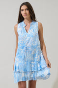 Load image into Gallery viewer, Seraphina Floral Mindi Ruffle Mini Dress
