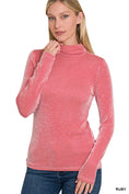 Load image into Gallery viewer, Carefree Days Ribbed Turtleneck
