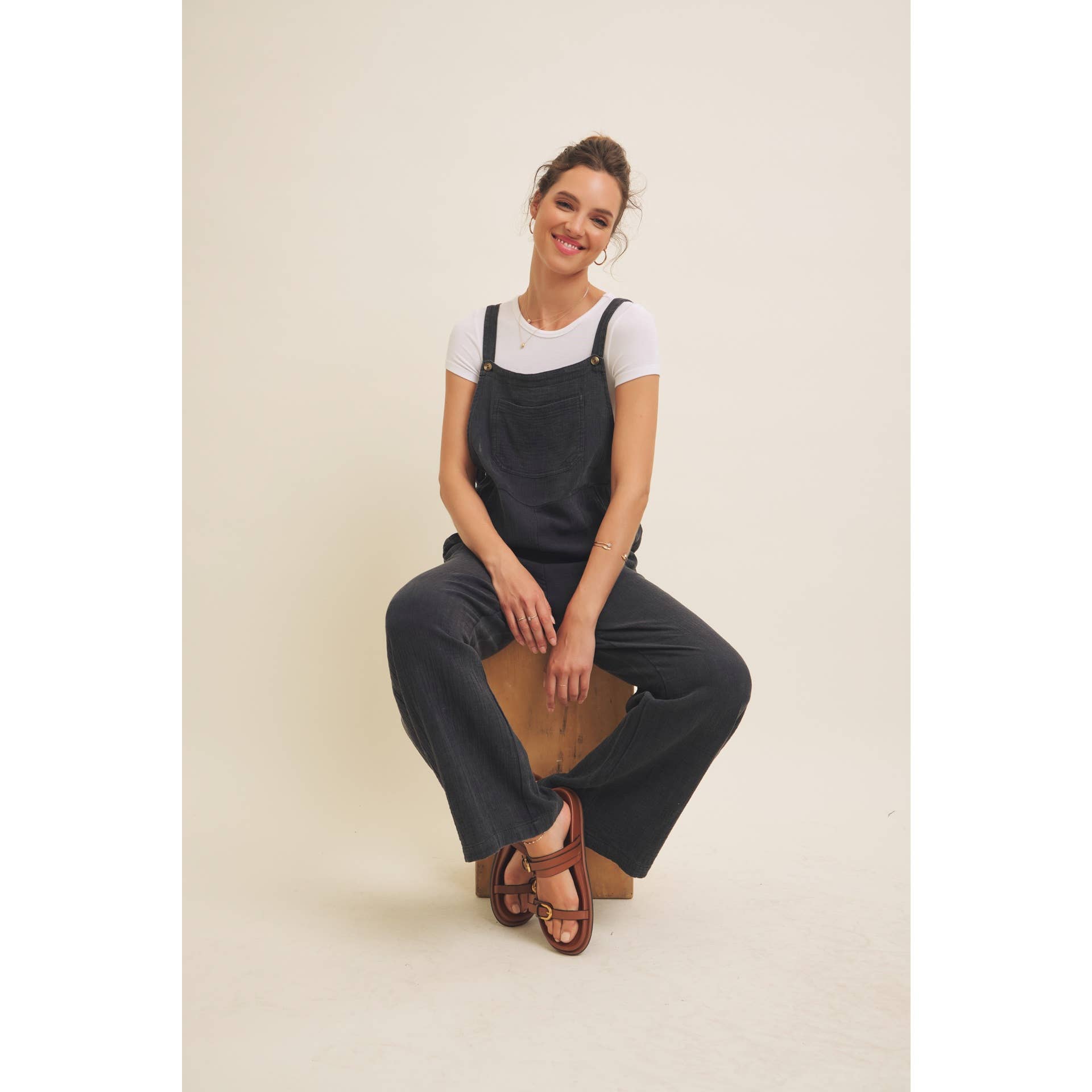 The Everyday Linen-Blend Jumper