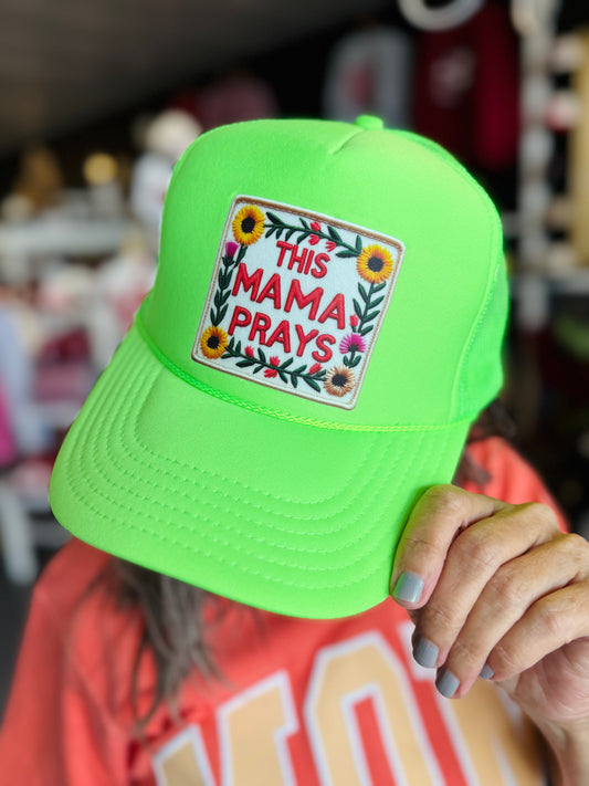 This Mama Prays Otto Trucker Hat