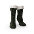 Load image into Gallery viewer, Beyond Soft Slipper Socks | Forrest Green
