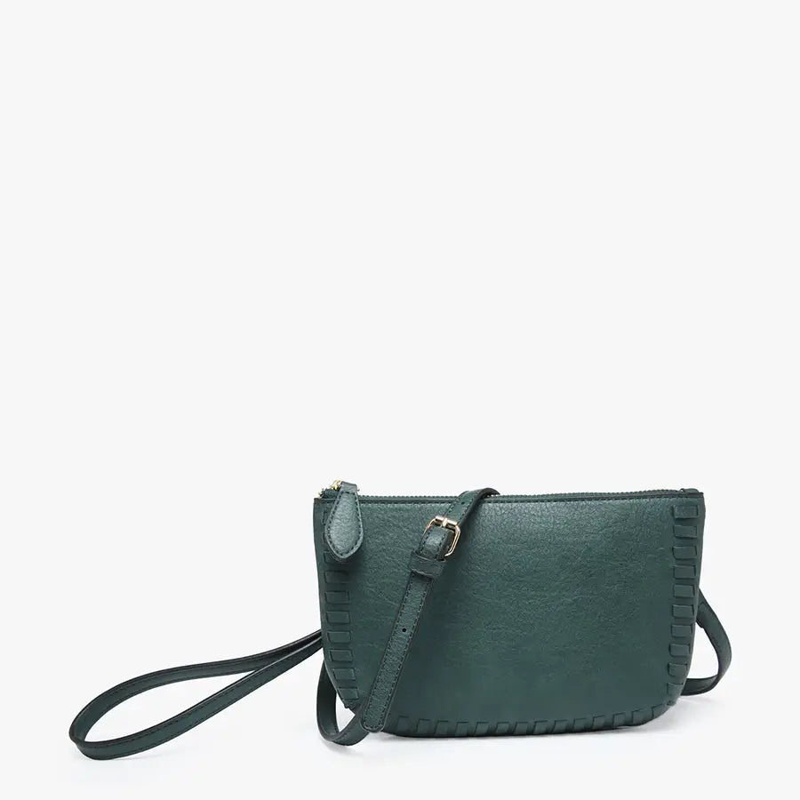 In the Details Compartment Whipstitch Crossbody