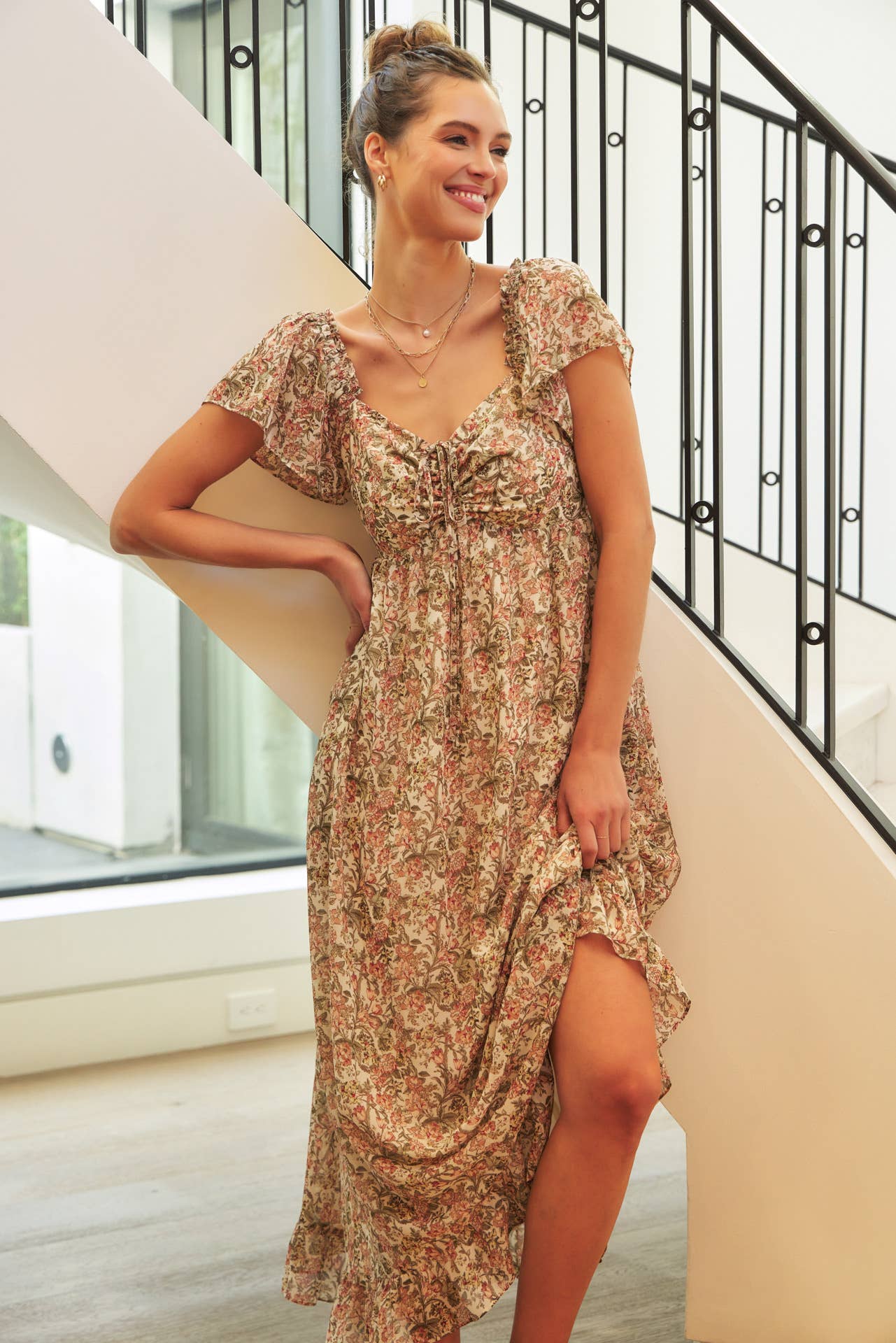 The Wildflower Whimsy Maxi Dress