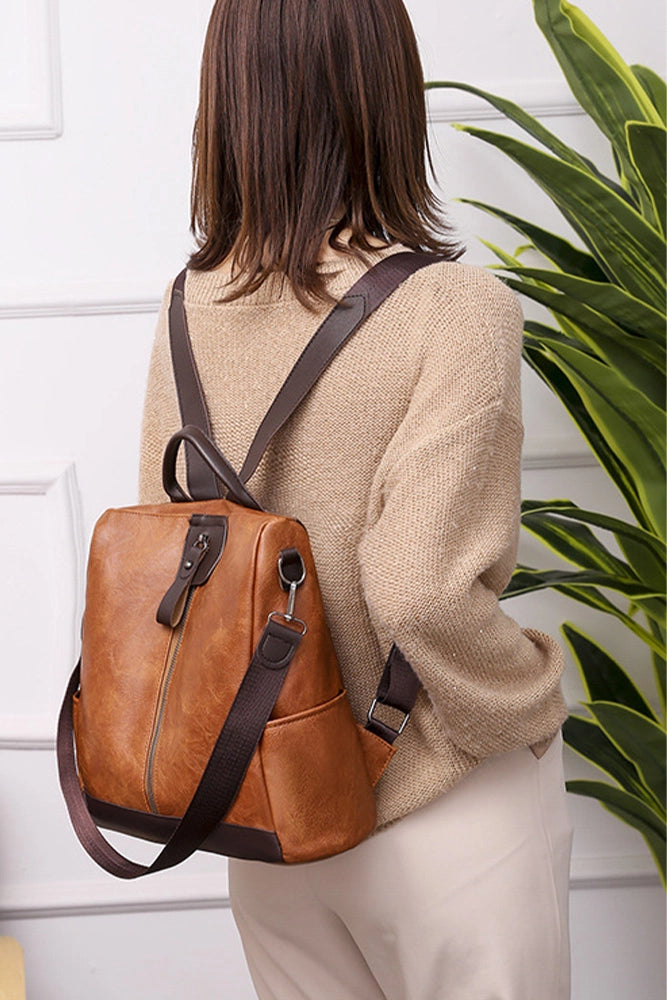 Steal Away Vegan Leather Backpack