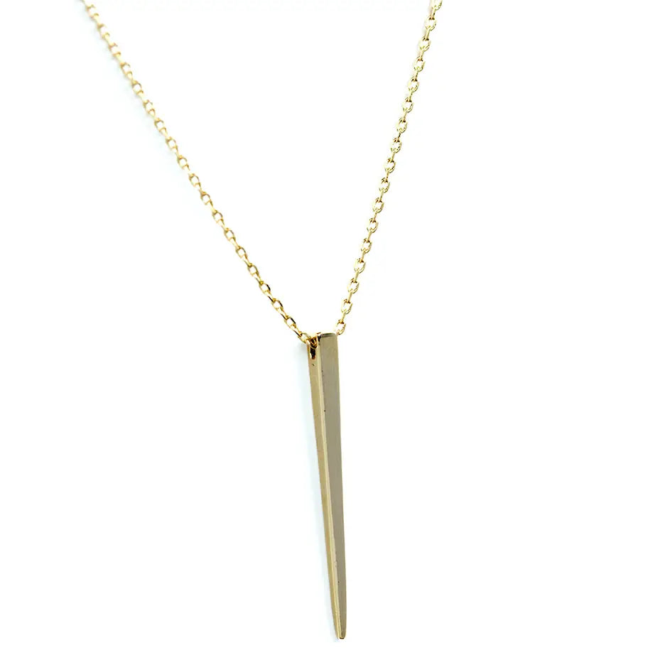 Get to the Point Long Pendant Necklace