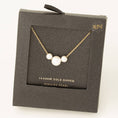 Load image into Gallery viewer, Simple Elegance Genuine Pearl Charm Necklace
