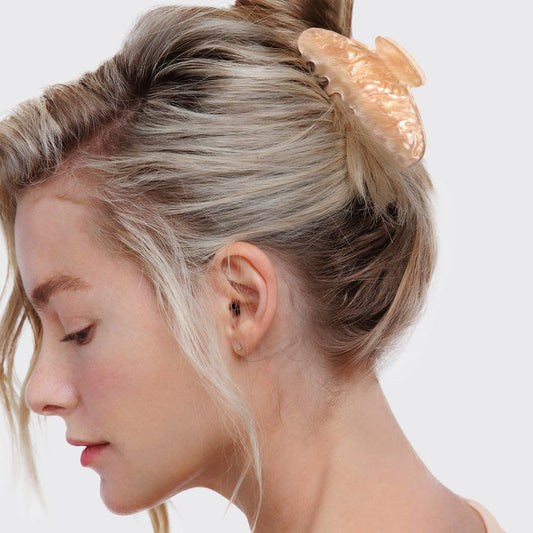 Kitsch | Eco-Friendly Marble Claw Clip - Blonde