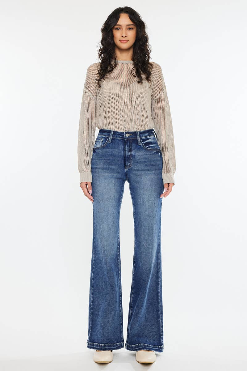 Kan Can | Take it in Stride Wide Leg Jeans