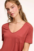Load image into Gallery viewer, Anything But Basic Super Soft Front Pocket Tee
