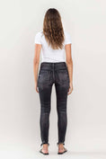 Load image into Gallery viewer, Lovervet by Vervet | Mid-rise Raw Hem Skinny Jeans
