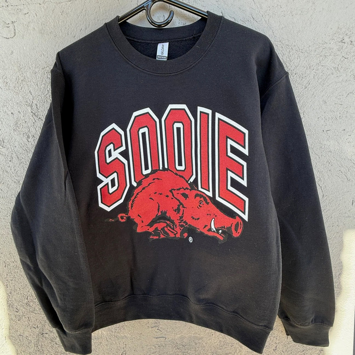 PRE-ORDER: Razorback Vintage Collegiate Crewneck