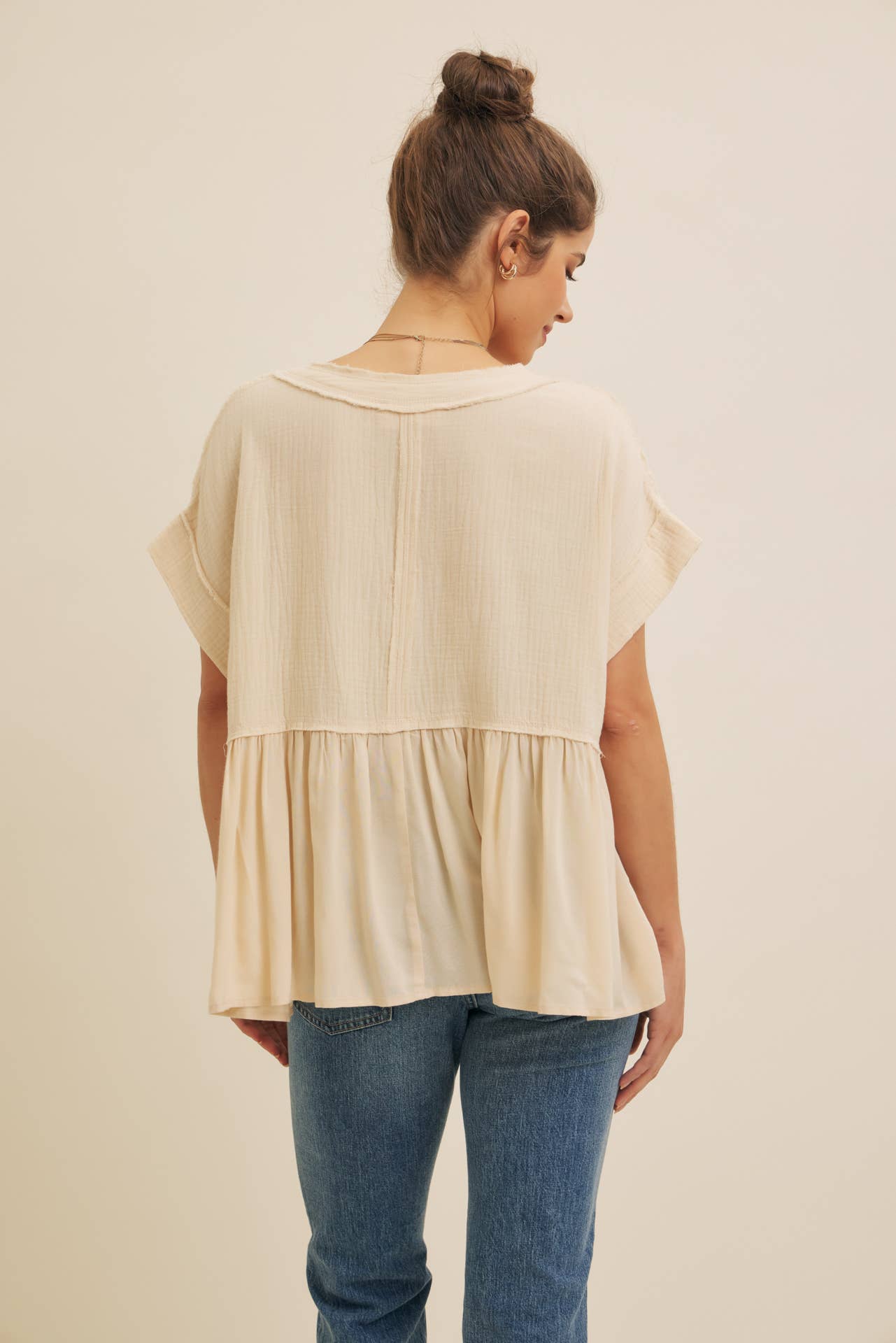 The Sweet Pea Gauze Babydoll
