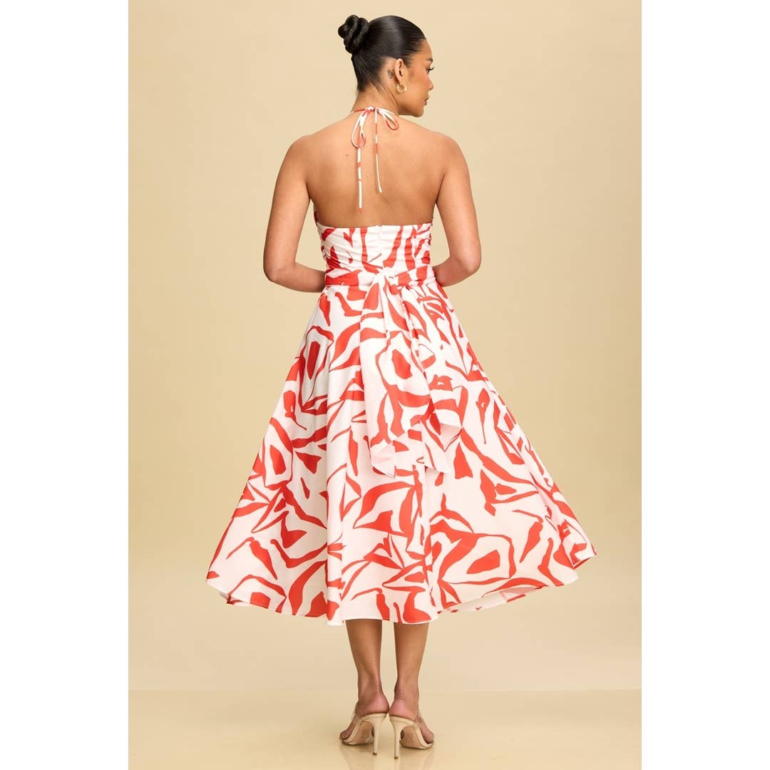 Sunset in Capri Dress