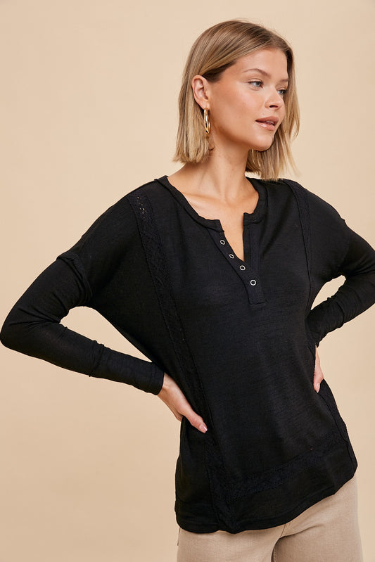 Elevate Your Basic Henley Top