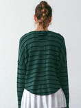 Load image into Gallery viewer, Comfy in Stripes Knit Top
