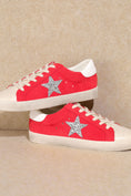 Load image into Gallery viewer, Mi.iM | Starring My Red Kicks Glitter Star Sneaker
