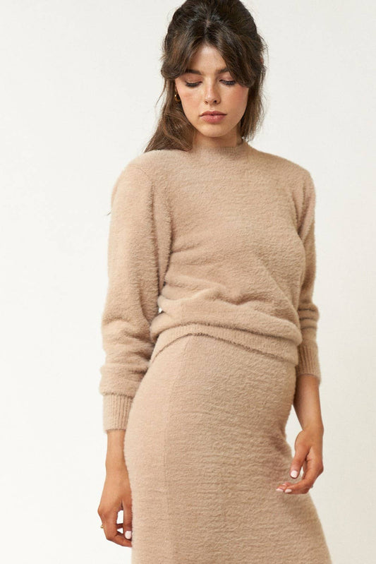 Slip into Soft Fuzzy Sweater