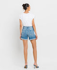 Load image into Gallery viewer, Double the Fun High Rise Cuff Jean Shorts
