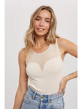 Load image into Gallery viewer, Heartthrob Sweetheart Neck Knit Tank

