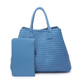 Load image into Gallery viewer, Urban Expressions | Look at Me Woven Leather Tote
