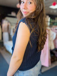 Load image into Gallery viewer, Life is Golden Button Down Knit Vest
