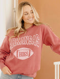 Load image into Gallery viewer, Arkansas Razorbacks Vintage Football Pullover

