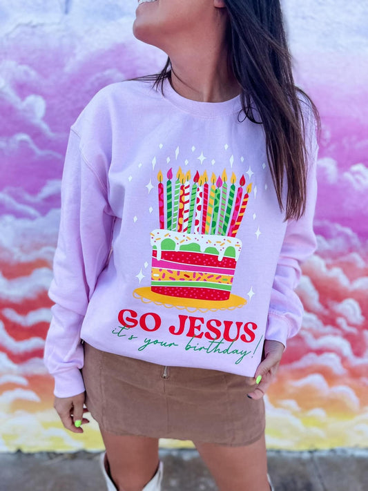 Go Jesus It’s Your Birthday Christmas Sweatshirt