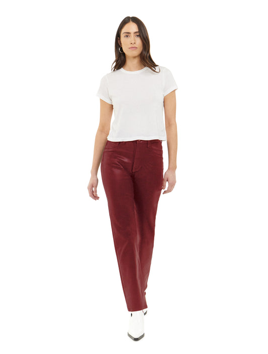 Articles of Society | The Haute Look Coated Red Jeans