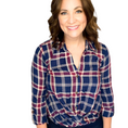 Load image into Gallery viewer, Perfectly Pretty in Plaid Button Down
