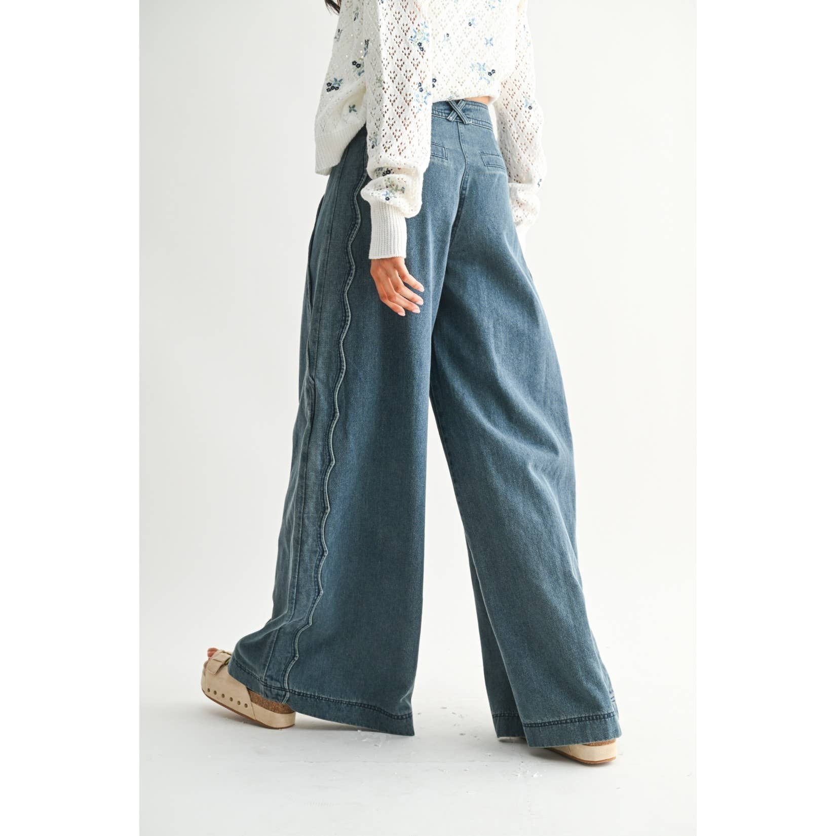 The Double Take Wide Leg Trousers