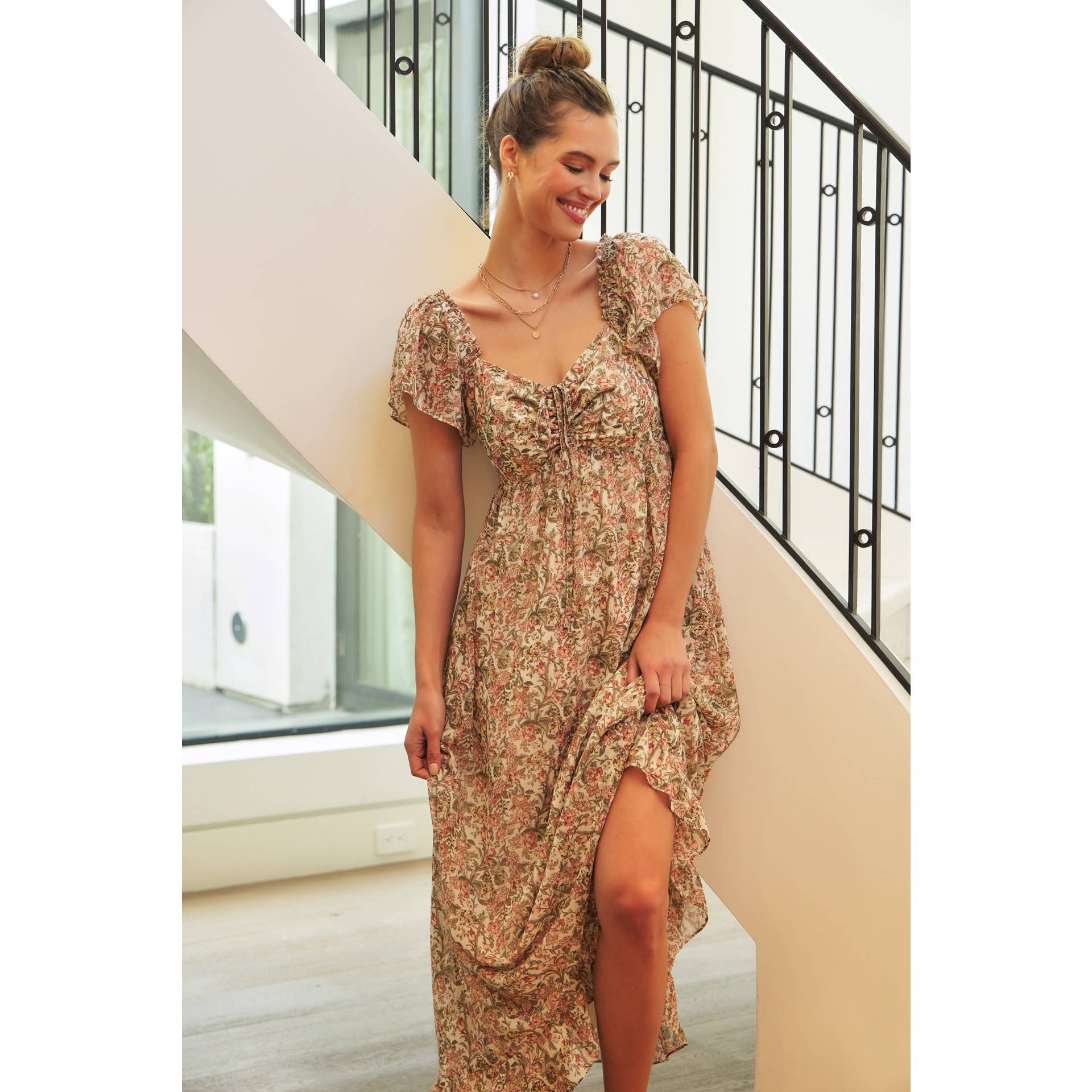 The Wildflower Whimsy Maxi Dress