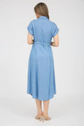 Load image into Gallery viewer, Falling for Chambray Midi Dress

