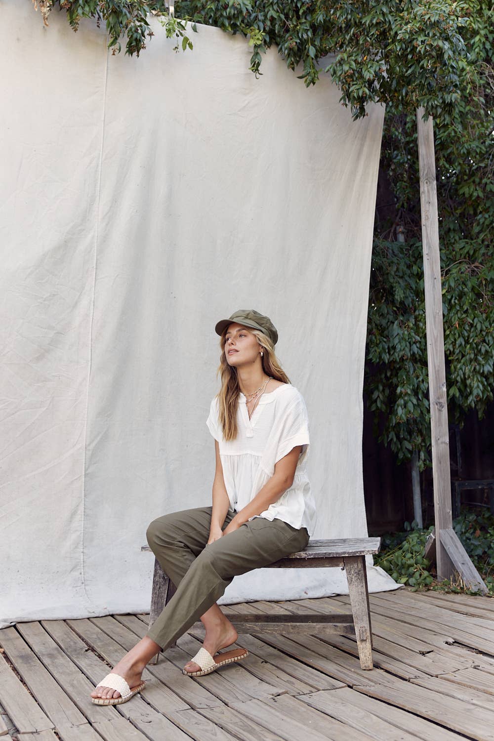 The Summer Look Cropped Pants